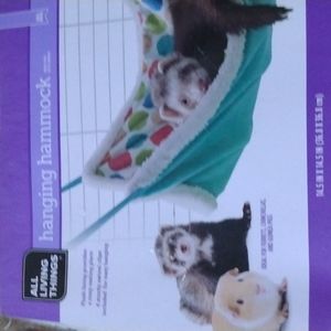 Small animal hanging hammock